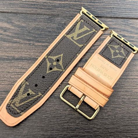fake lv apple watch band